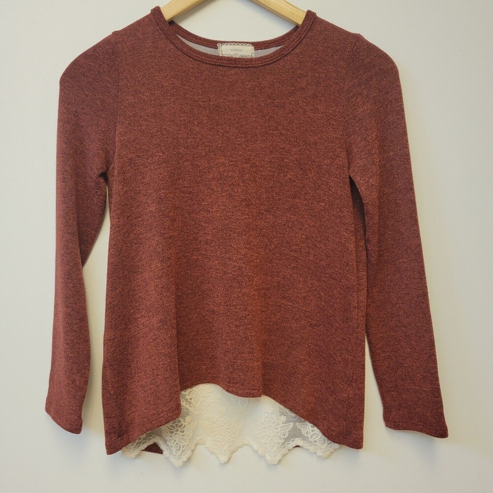 Soprano Open Back Layered Size Girls 16 Top